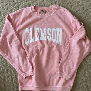 Clemson Corded Crewneck